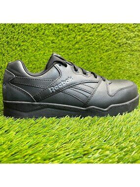 Reebok BB4500 Low Womens Size 8.5W Black Composite Toe Work Shoes Sneakers